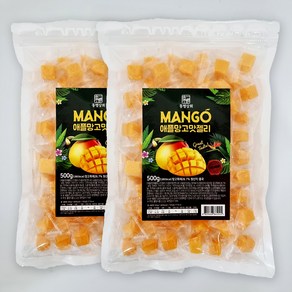 동명상회 애플 망고 젤리, 2개, 500g