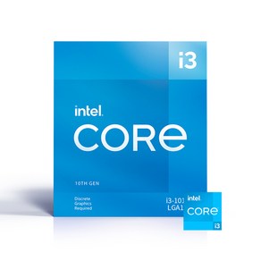 박스 병행상품 인텔 코어10세대 i3-10105F CPU (코멧레이크리프레시 LGA1200 쿨러포함), 선택하세요