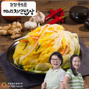 [KT알파쇼핑]깐깐송도순 백김치 3kg, 소, 1개