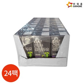 연세 OH 건강한 검은콩 고칼슘 두유 190ml, 24개