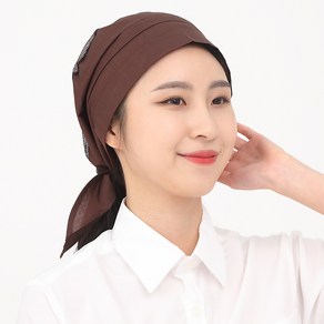 검정망사두건 서빙모자 주방위생모자 식당 조리용두건, 블루, one size, 1개