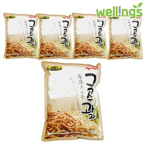 카밀식품 두부로 만든 국수과자 160g, 5개