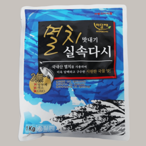 미담채 멸치맛내기 실속다시 멸치다시 1kg, 1개