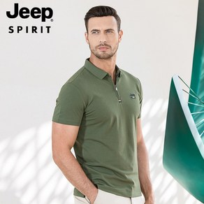 JEEP SPIRIT 지프 스피릿 반팔티 남성 통기성 좋은 남자 반팔 반티 새로운 디자인 남성 티셔츠 23625