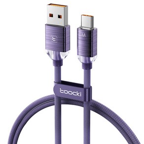 Toocki 아연합금 USB A-C타입 고속 충전케이블