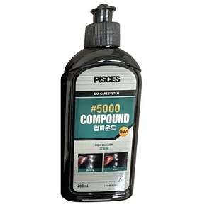 파이씨스통상 컴파운드 5000방 광택코팅제 광택복원제 마무리 200ml, 1개