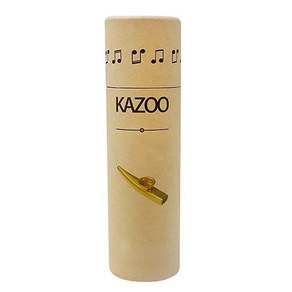 [모모고] 메탈카주 KAZOO, 원형케이스, 1개