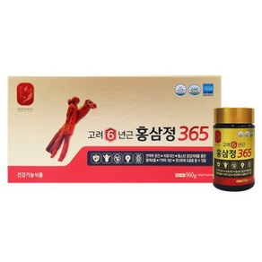 한삼수 - 고려6년근홍삼정365 240g x 4병, 960g, 1박스