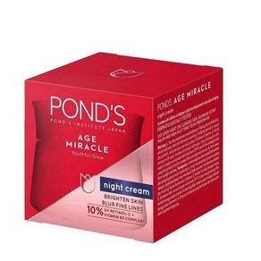 폰즈 에이지 미라클 웡클 Pond's AGE MIRACLE Youthful Glow Night Ceam, 1개, 50g