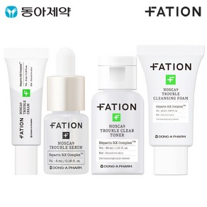 동아제약 파티온 노스카나인 4종미니세트 (세럼 5ml+크림5ml+폼 20ml+토너 30ml) 여행용, 1개