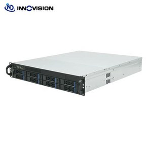 서버 랙 캐비닛 핫스왑 케이스 지지대 ATX PSU 마더보드 아래 6G 12G SATA SAS 백플레인 옵션 8Bay HDD 2U 520mm, [04] Sata and Rails, 1개