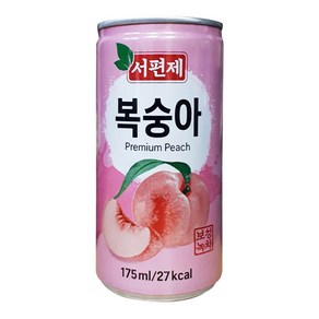 다인 서편제 복숭아 175mlx30캔x3박스, 90개, 175ml