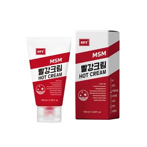 힙스 MSM 빨강크림 (핫크림) / MSM크림, 1개, 100ml