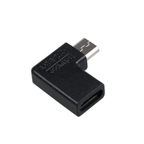 JA328 Coms USB C타입 to 마이크로 5핀 변환 젠더 좌우하향 90도 꺾임 10W / Type-C to Mico 5Pin, 본상품선택, 1개