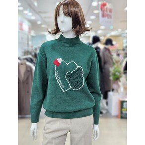 [아날도바시니] 지브라 하트 니트 티 AW12SZKP56W