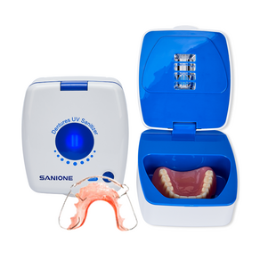 세니원 살균기/ UV와 오존 동시 살균 틀니 의치 마우스피스 소독 보관 치아 교정기 세척 교정 유지장치 세척기 보관함