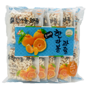 제주 은가비 한라봉 과즐 한과, 1개, 350g