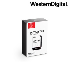 WD Ultrastar DC HC550 패키지 HDD 18TB 7 200RPM 512MB