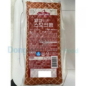 쉐프원 알파 스모크햄 1kg 대상 냉장, 1개