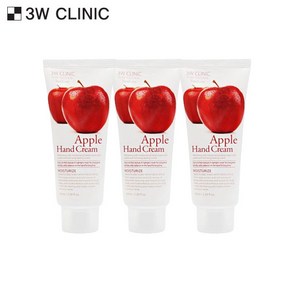 3W CLINIC 모이스처라이징 핸드크림 사과