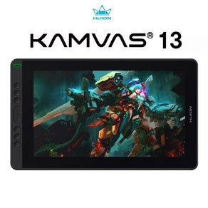 휴이온 KAMVAS13(블랙) 13인치 FHD액정타블렛, 블랙