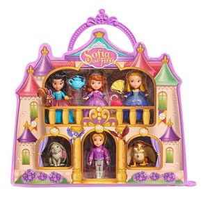 미국 아마존 정품++ Sofia the Fist Castle 휴대용 케이스 및 액세서리 7.6cm(3인치) 피규어 장난감 독점 Just Play, 미국 아마존 정품++ Sofia the Fist Ca