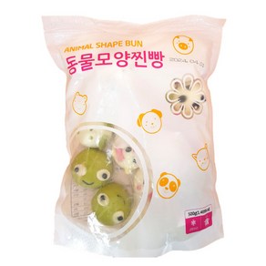 푸드라인_ 랜시 동물모양 찐빵 (약 20개입), 500g, 2개