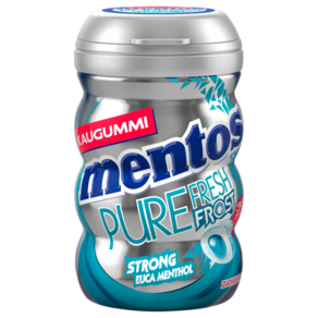 멘토스 Mentos 츄잉껌 퓨어 프레시 스트롱 유카 멘톨, 1개, 70g