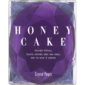 시세이도 Honey Cake 허니케이크(호네케키) 크리스탈퍼플 110g [세안비누], 단일