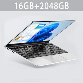 인텔 펜티엄 N3700 노트북 16GB RAM 1024GB SSD 1920x1080 해상도 Windows 11 잠금 해제 컴퓨터 사무실 공, 없음, 없음, 03 silvey 16GB 2048GB