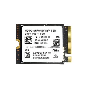 SN740 M.2 2230 스팀덱 SSD 교체 호환 1TB 2TB, 512GB, 1