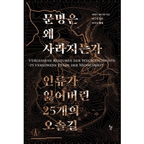 문명은 왜 사라지는가:인류가 잃어버린 25개의 오솔길, 돌베개, 하랄트 하르만