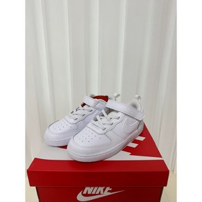 나이키 키즈 운동화 코트버로우 로우2 NIKE COURT BOROUGH LOW2 WHITE-WHITE