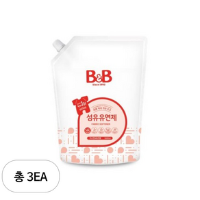 비앤비 섬유유연제 자스민 캡형 리필 1800ml