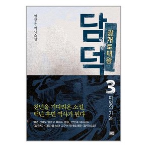 광개토태왕 담덕 3: 여명의 기운:엄광용 역사소설, 새움, 엄광용