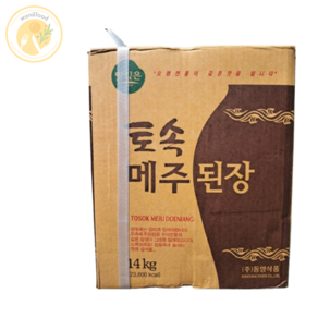 동양식품 맛깊은 토속메주된장14kg, 14kg, 1개