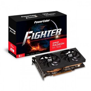 PoweColo PoweColo 라데온 RX 7600 Fighte D6 8GB 대원씨티에스