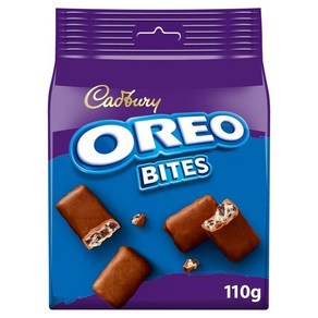 Cadbuy Daiy Milk Oeo Bites Chocolate Bag 캐드버리 데어리 밀크 오레오 바이트 초콜릿 백 110g 4개