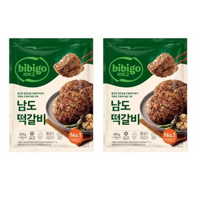 비비고 남도떡갈비 450Gx2개, 450g, 2개