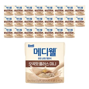 메디웰 건강한 오곡맛 미니 균형영양식, 150ml, 24개