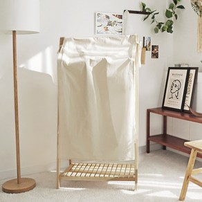 까사베르데 베네 리본 자취방 행거 가리개 가림막 커튼 덮개 (9colo/2size), S (110cm x 155cm),체크 그린, 1개