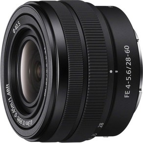 소니 표준 줌 렌즈 풀 사이즈 FE 28-60mm F4-5.6 디지털 일안 카메라 α[E 마운트]용 렌즈 SEL2860