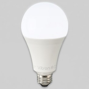 포유 비츠온 벌브 LED 14W A80 E26 주광색 램프, LED 벌브 14W 주광색(하얀빛)1개