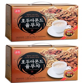 호두 아몬드 율무차 18gx220개+쌍화차15개(증정), 18g, 220개입, 1박스