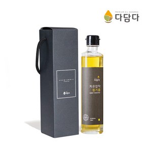 다담다 [단품선물] 국산 원적외선으로 볶은 저온압착 참기름, 200ml, 1개