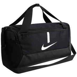 나이키 ACADEMY TEAM SMALL DUFFEL 운동 헬스 여행 팀백 더플백 가방, black+white, 1개