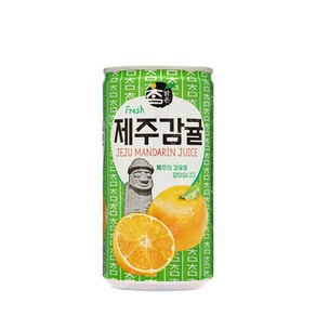 대일 참맑은 제주감귤 175ml X 60캔 음료수 캔음료, 단일