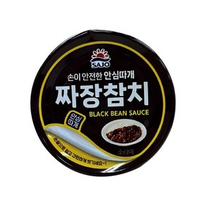 사조 짜장 참치 100g, 1개