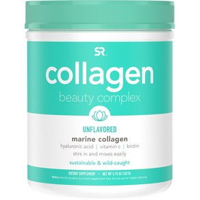 Spots Reseach Collagen Beauty 복합체 해양 콜라겐 무맛 163g(5.75oz), 1개, 163g