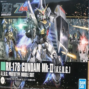 반다이 HGUC193 RX-178 GUNDAM MK2 AEUG REVIVE 건담 마크 2 에우고 BD201311, 1개